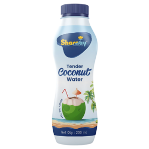 SHARNAY Natural Tender Coconut Water | Ready-to-Drink Hydration Beverage 1 Qty| Rich in Natural Electrolytes | 200ml